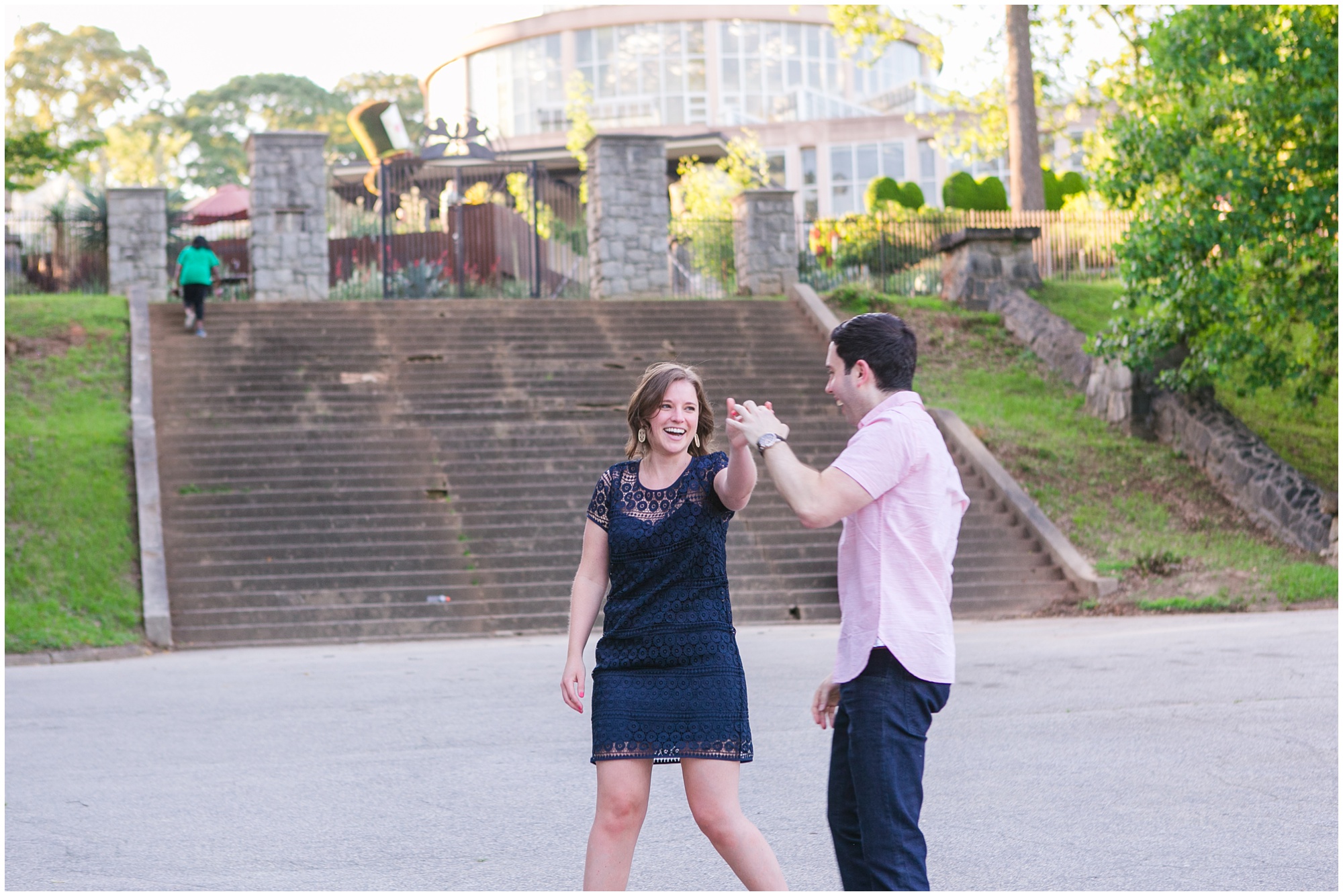 piedmont park proposal atlanta wedding photographer