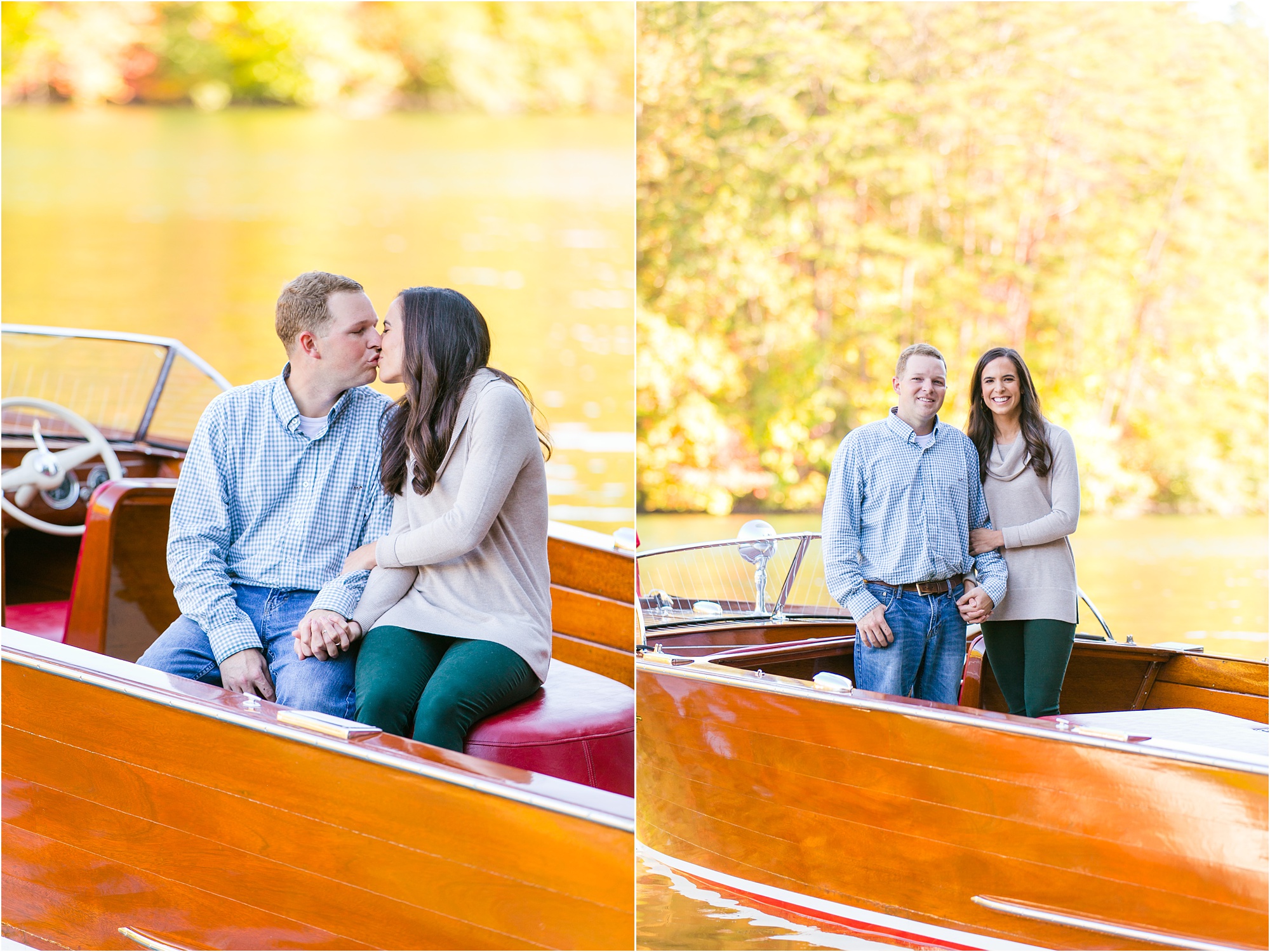 husband wife wooden boat lake burton macon ga photographer